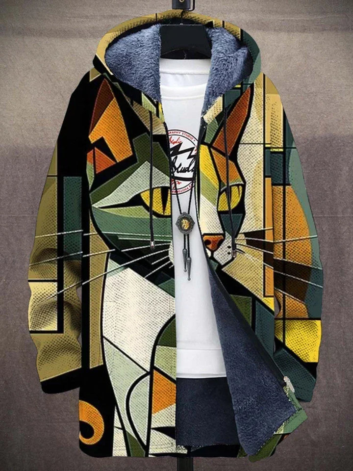 ARIANE - JACKET WITH ARTISTIC PRINT