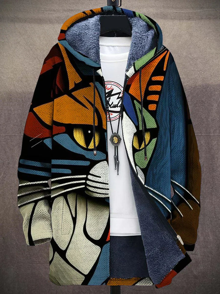 ARIANE - JACKET WITH ARTISTIC PRINT